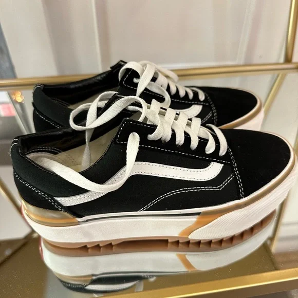 Vans Stacked Platform Sneakers - Picture 1 of 7